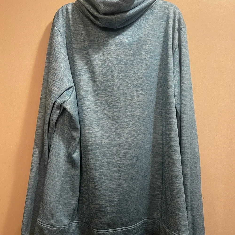 Teal Hooded Sweatshirt - Picture 3 of 3
